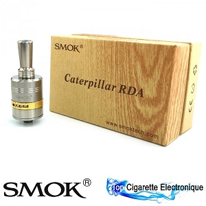 Dripper Caterpillar RDA de SMOK (Smoktech) en acier inoxydable