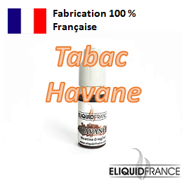 E-Liquide Tabac Havane 100 % Français de ELIQUID FRANCE