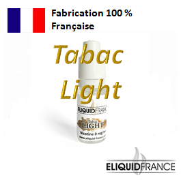 E-Liquide Tabac Light 100 % Français de ELIQUID FRANCE