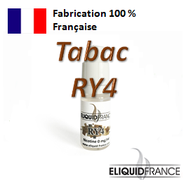E-Liquide Tabac RY4 100 % Français de ELIQUID FRANCE