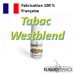 E-Liquide Tabac Westblend 100 % Français de ELIQUID FRANCE