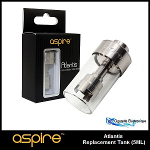 Tank, Réservoir en Pyrex de 5 ML Aspire Atlantis